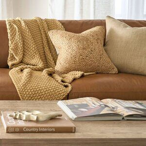 Pottery Barn Linen pillow cover